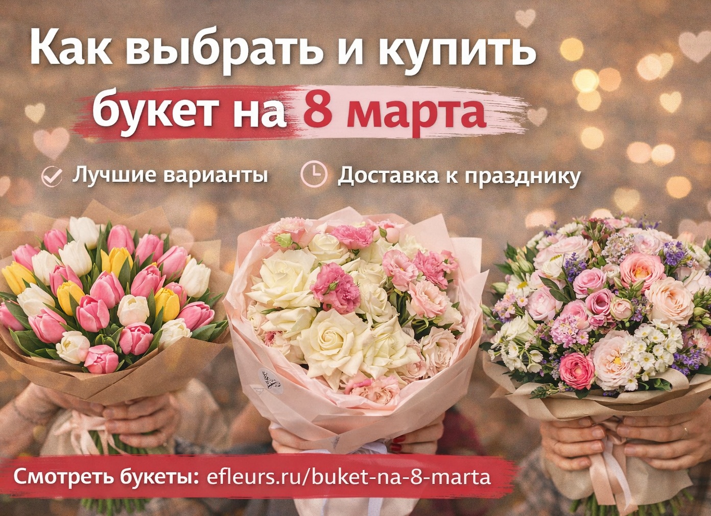 Доставка красивых букетов от лучших флористов