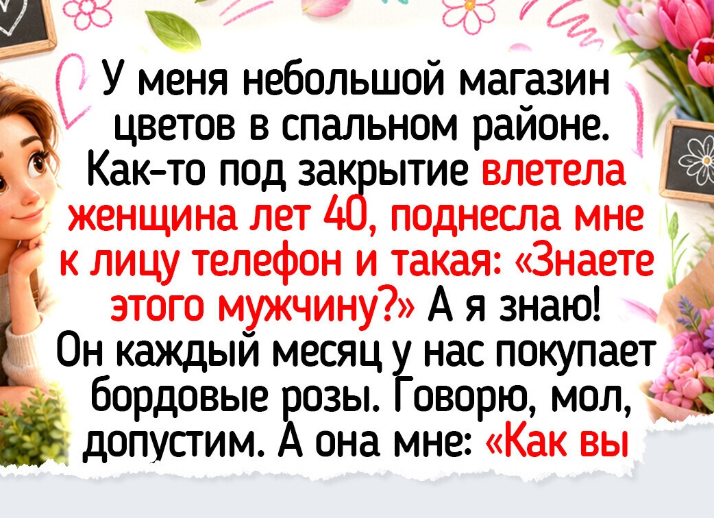 15 случаев, когда в цветочном магазине люди получили столько впечатлений, что букет стал просто бонусом